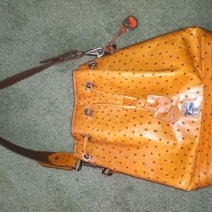 Dooney & Bourke camel colored bag